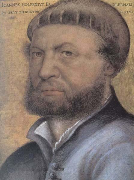 Hans holbein the younger Self-Portrait Spain oil painting art